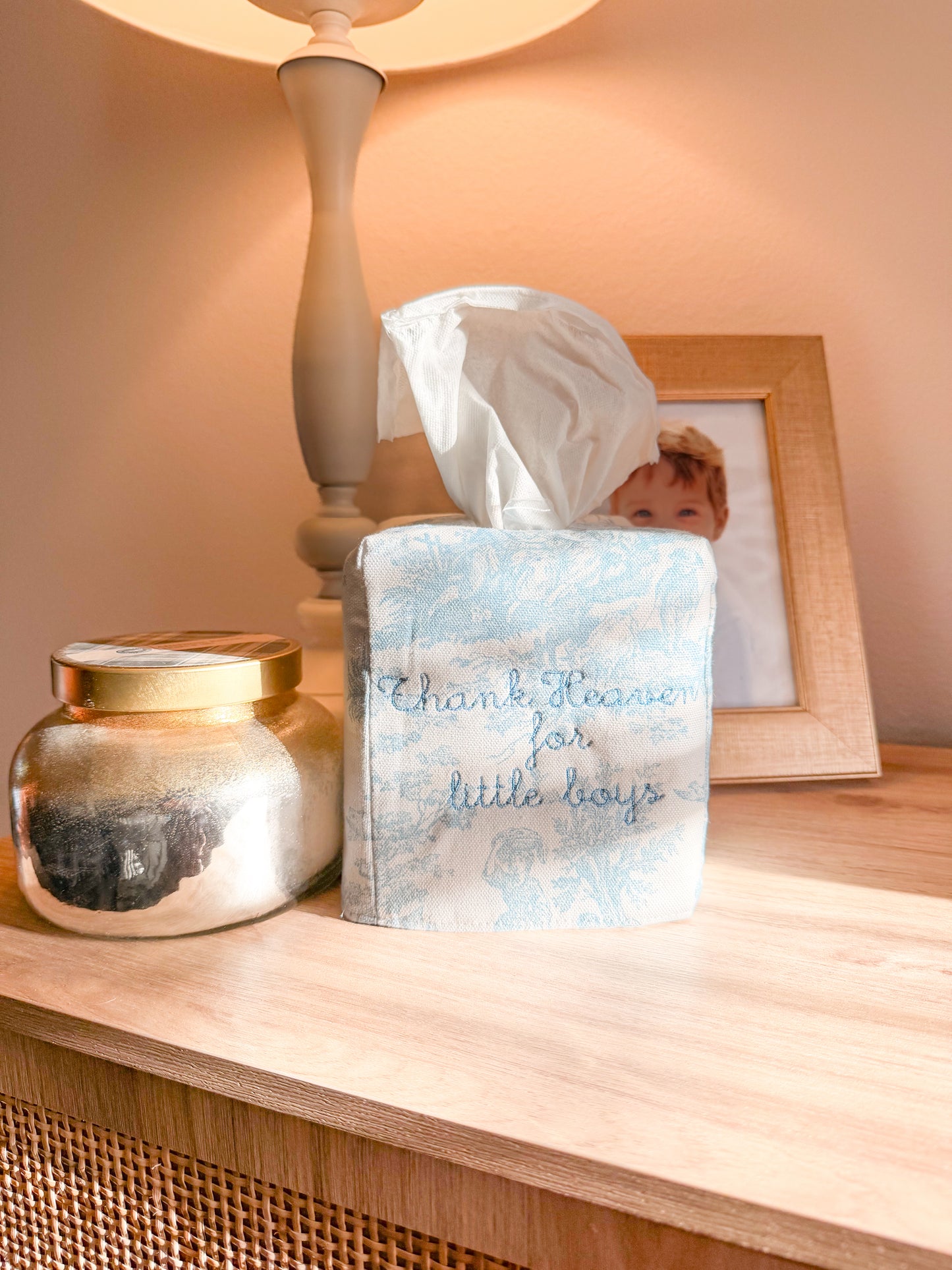Tissue box cover