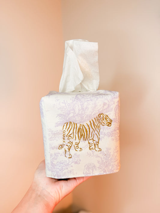 Tissue box cover