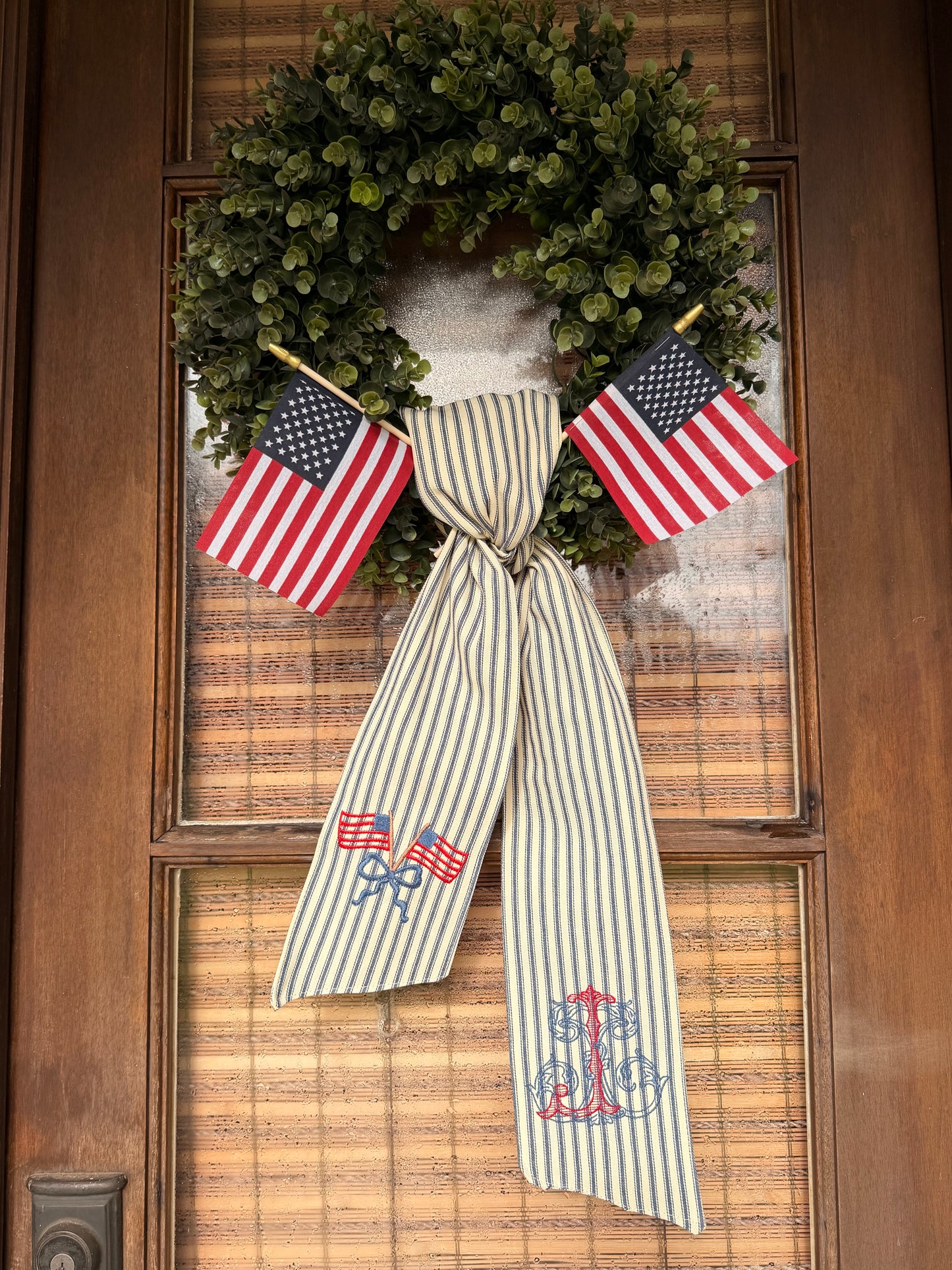 American wreath sash