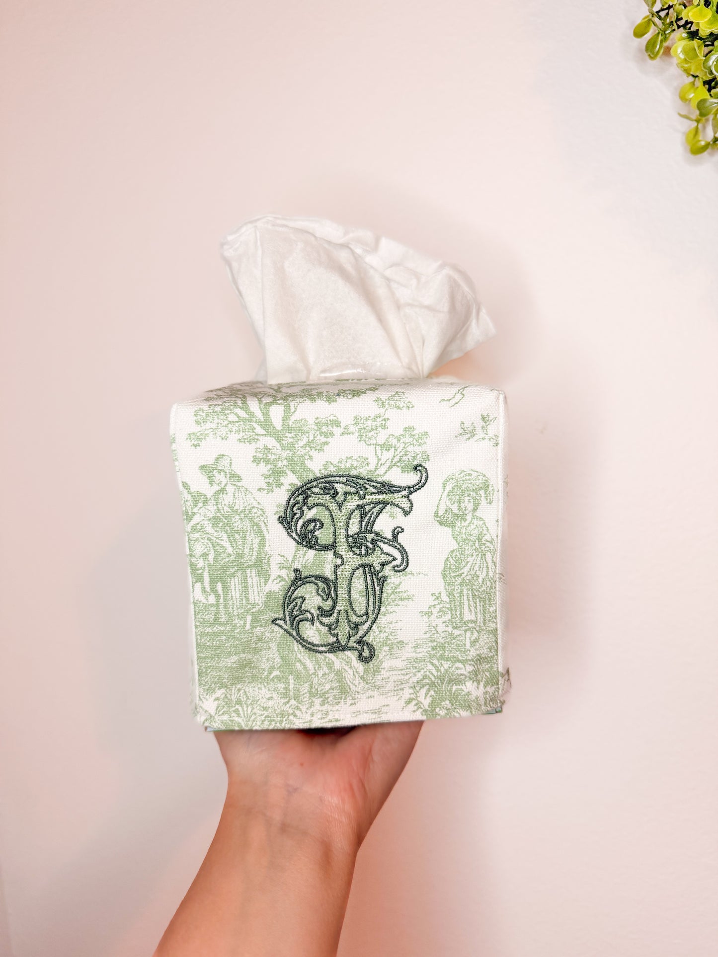 Tissue box cover